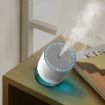 USB Pink 350ml Ultrasonic Air Humidifier Mini Angle Car Purifier - 7