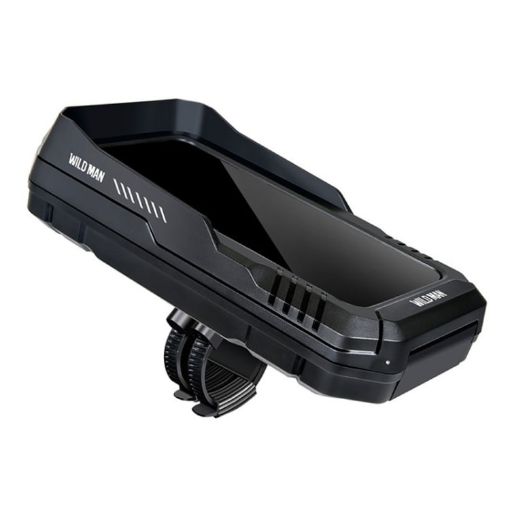 WILD MAN FK4 0.5L EVA Hard Shell Waterproof Bicycle Phone Holder (Black) - 1
