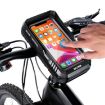 WILD MAN FK4 0.5L EVA Hard Shell Waterproof Bicycle Phone Holder (Black) - 2