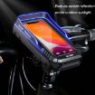 WILD MAN FK4 0.5L EVA Hard Shell Waterproof Bicycle Phone Holder (Black) - 7
