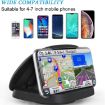 360 Rotating Suction Cup Car Dashboard Phone Holder - Black - 4