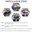 360 Rotating Suction Cup Car Dashboard Phone Holder - Black - 9
