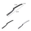 Multifunctional Tile & Window Crevice Cleaning Brush - Black, Stiff Bristles - 2