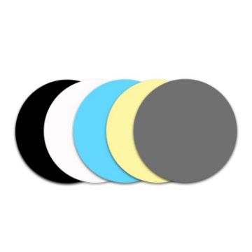 Rotating Booth PVC Background Board 15cm - Random Color Delivery - 1