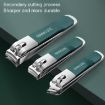 Stainless Steel Nail Knife Set - 4pcs, Portable, Light Pink - 7