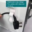 Universal Kitchen Appliance Cord Winder - White Storage Line Bundle - 4