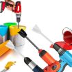 Epoxy Mixer Paddle Attachment for Drill - Red Paint & Resin Tool - 2