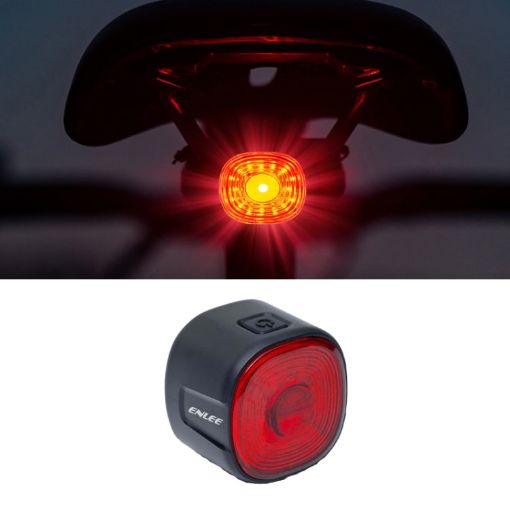 ENLEE EN09 Bicycle & Motorcycle Tail Light - Bright Night Warning Light - 1