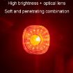 ENLEE EN09 Bicycle & Motorcycle Tail Light - Bright Night Warning Light - 6
