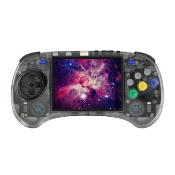 ANBERNIC RG ARC-S Handheld Console 4" IPS Screen 128G (Transparent Black) - 1
