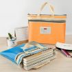BeiDuoMei A4 Student File Bag - Double Layer Storage, Green - 9
