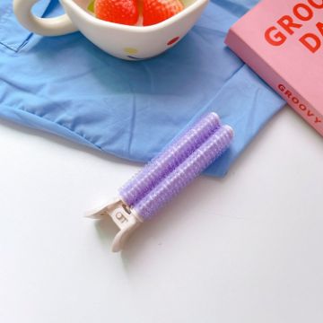 Fluffy Hair Clips Volumizing Root Clips DIY Styling Tool Light Purple - 1