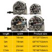 7.5m 25mm Waterproof Hollow Steel Tape Measure - Rust Prevention Ruler - 7