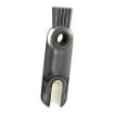 3 In 1 U Shaped Cup Lid & Water Bottle Groove Cleaning Brush (Gray) - 1