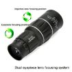 16x52 HD Outdoor Bird Viewing Monocular Telescope, Green Film, No Bag - 5