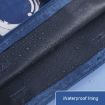 Waterproof Canvas Student Tote Book Bag with Handle - Data Storage - 6