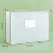 YAOJIE A4 Student Storage Bag - 3D EVA Thicken Exam File (Gray) - 3