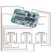 6 String 18650 Lithium Battery Protection Board 22/24V - 5