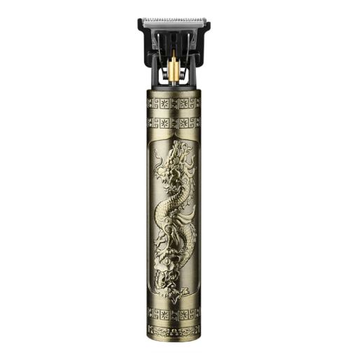 Bronze Dragon and Phoenix Electrical Haircut Pusher - Household Tools - 1