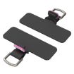 Type-C 2 In 1 Charging Port Dust Plug & Lanyard Set - Black - 3