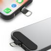 Type-C 2 In 1 Charging Port Dust Plug & Lanyard Set - Gray - 8