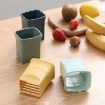 Yellow Cup Slicer for Strawberries, Grapes & Vegetables - Kitchen Gadget - 2