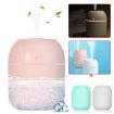 USB Plug-in Car & Home Air Purifier Humidifier - Large Capacity (White) - 2