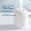 Green USB Plug-in Air Purification Humidifier - Large Capacity Sprayer - 8