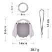 Tamagotchi Uni 2023 Shark Silicone Protective Cover for C601 Console - 2