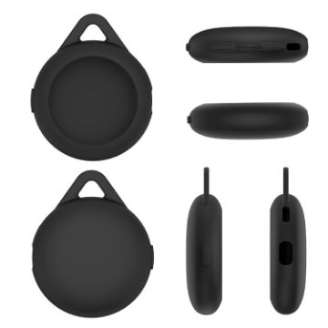 Pokemon Go Plus+ Sleep Monitor Poke Ball Silicone Case Black Anti-fall - 1