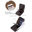 Baellerry D5106 RFID Anti-theft Retro Zipper Wallet Coin Purse Coffee - 4