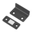 Invisible Magnetic Door Suction for Sliding Wardrobe, Black, No-Punch, 90 - 1