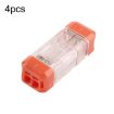 4pcs Quick Terminal Block Wire Connector Clamps, Model NC-22 - 1