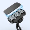 360 Double-Headed Car Magnetic Phone Holder - Gray - 6