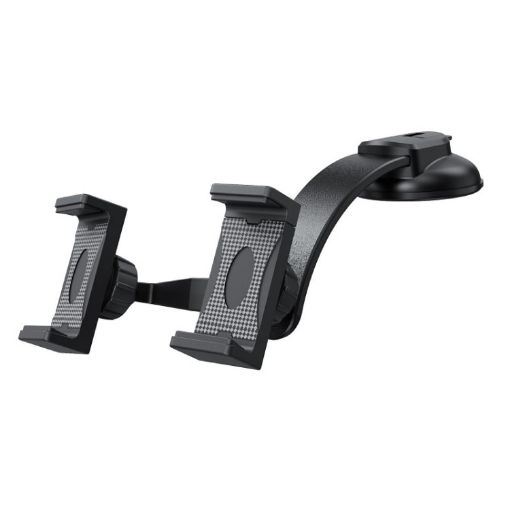 Car Dashboard Suction Cup Double Chuck Phone Holder CP-T1 - 1