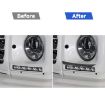 Mercedes-Benz G-Class W463 Eyebrow Sticker Set - 2pcs Black - 6