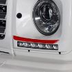 Mercedes-Benz G-Class W463 Eyebrow Sticker Set - 2pcs Black - 7