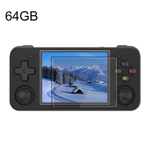 ANBERNIC RG35XX Handheld Console 3.5" IPS Screen Linux 64GB Black - 1