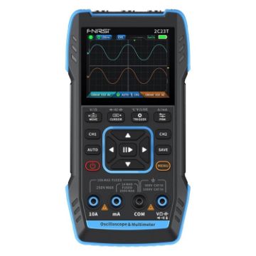 FNIRSI 3 In 1 Handheld Digital Oscilloscope Dual-Channel Multimeter - 1