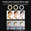 YRing48 4" 48LED Laptop Camera Ring Light with Tripod for Video Calls - 8