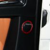 Mercedes-Benz G-Class W463 Rear Door Speaker Ring Sticker Red 2pcs Set - 6