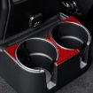 Mercedes-Benz G-Class W463 Rear Drain Cup Holder Sticker Set (Red) - 7