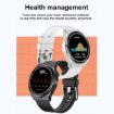 GT3Pro 1.28" Health Monitoring Smart Watch with NFC - Brown Leather - 8