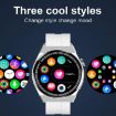GT3Pro 1.28" Health Monitoring Smart Watch with NFC - Black Steel - 6