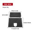 Mercedes-Benz G-Class W463 Rear Air Vent Sticker Set - 3pcs (Black) - 4