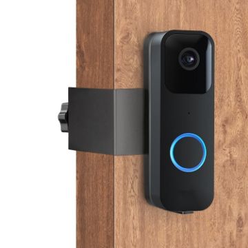 Blink Doorbell Bracket No-Drilling Easy Install Mount - Black - 1