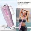 Stanley 40oz Cup Pink Neoprene Insulated Portable Bottle Cover - 2