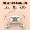 Mini TWS Bluetooth Earphones - Noise Reduction, Long Life, White Earbuds - 8