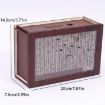 Light Brown Wooden Money Box Piggy Bank with Counter - 2000 Euros Capacity - 3