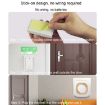 Wireless Home Doorbell, Battery-Free, Smart Remote, 1 For 2, UK Plug, White - 9